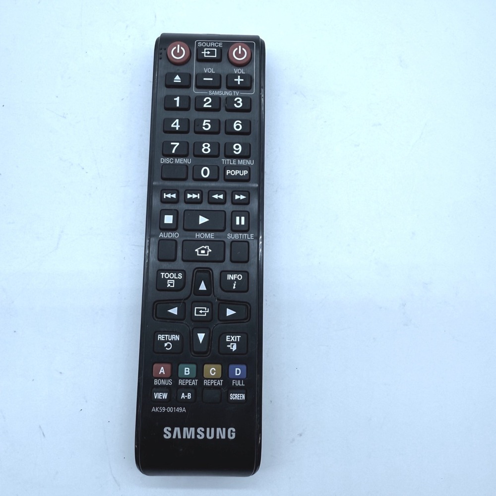 Samsung AK59 00149A TV Remote Control Replacement Black